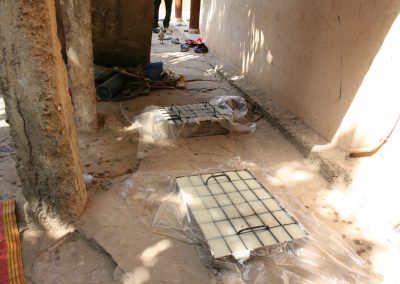 Soaps Drying in Molds